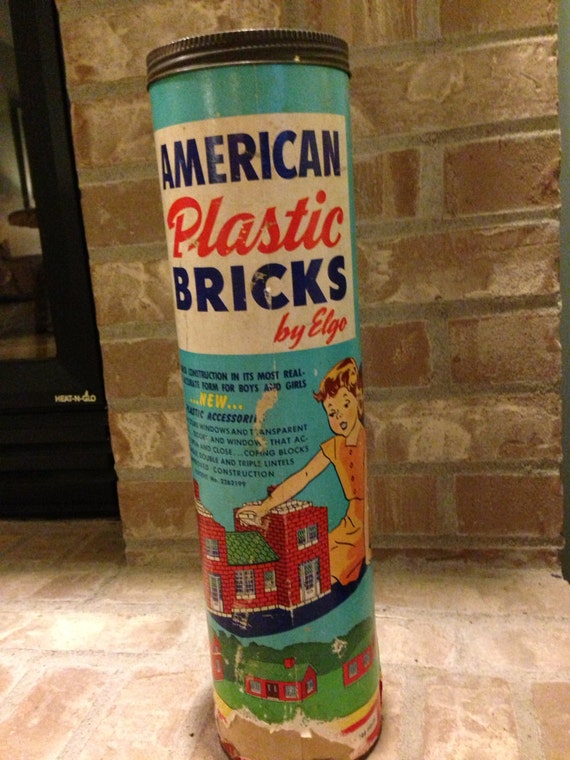 1960s American Plastic Bricks No. 715