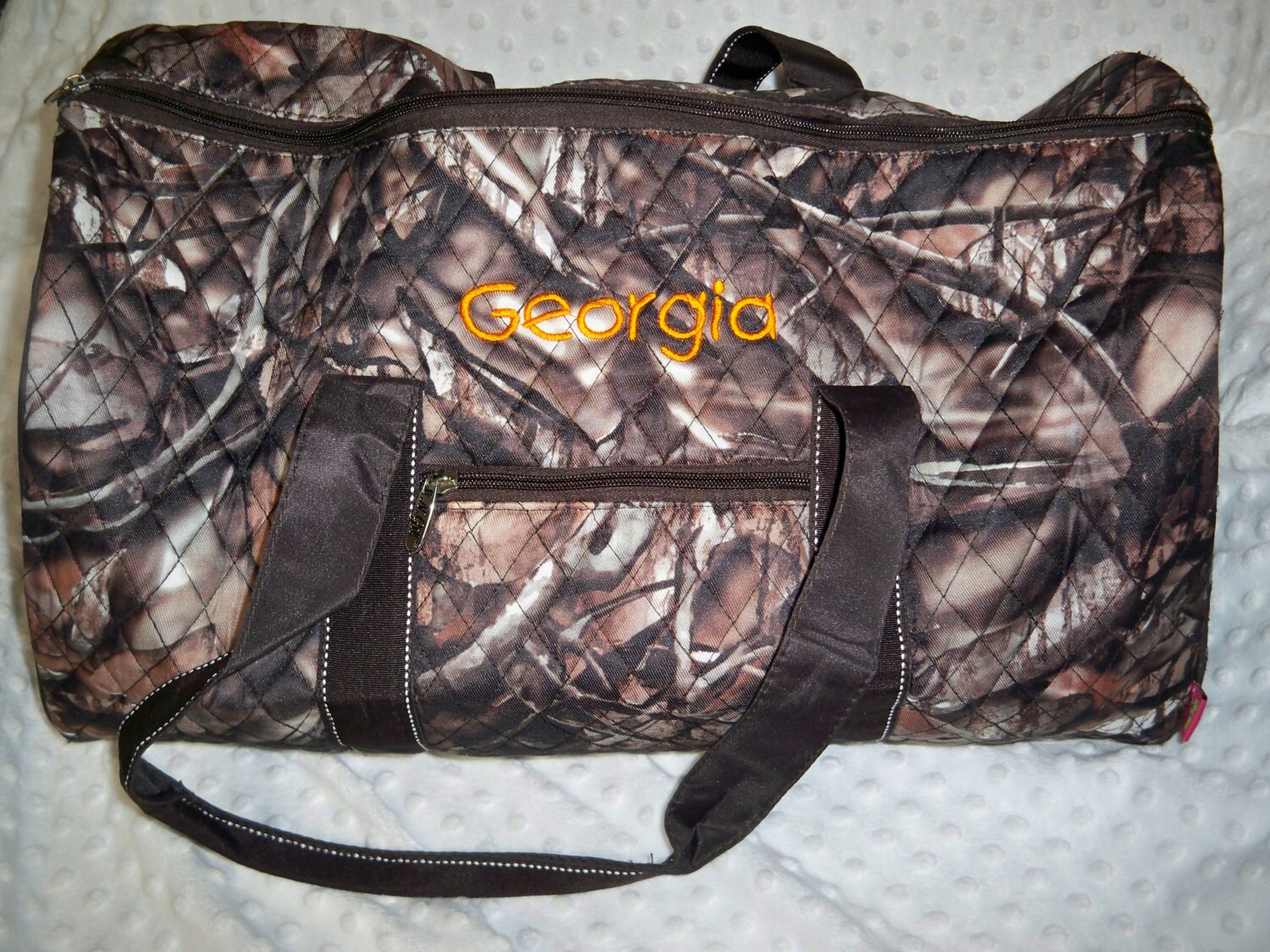 Camouflage Duffle Bag Personalized Keweenaw Bay Indian Community