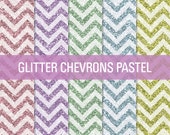 50% OFF SALE Digital Papers Glitter Chevron Glitter Textures Paper Pack Instant Download Il_170x135