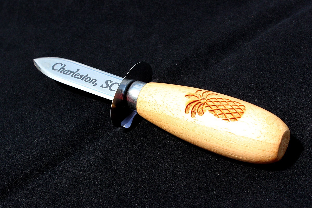 Wooden Handled Oyster Knife