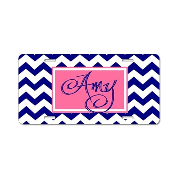 Personalized Car Tag Monogrammed Car Tag Design Your OWN Car