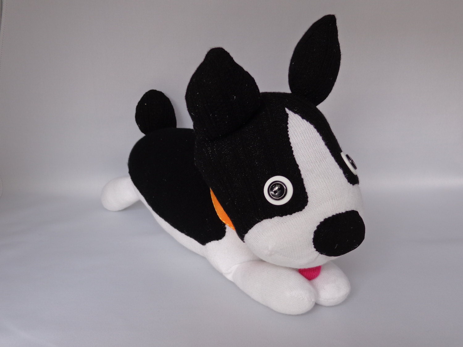 boston terrier plush toy