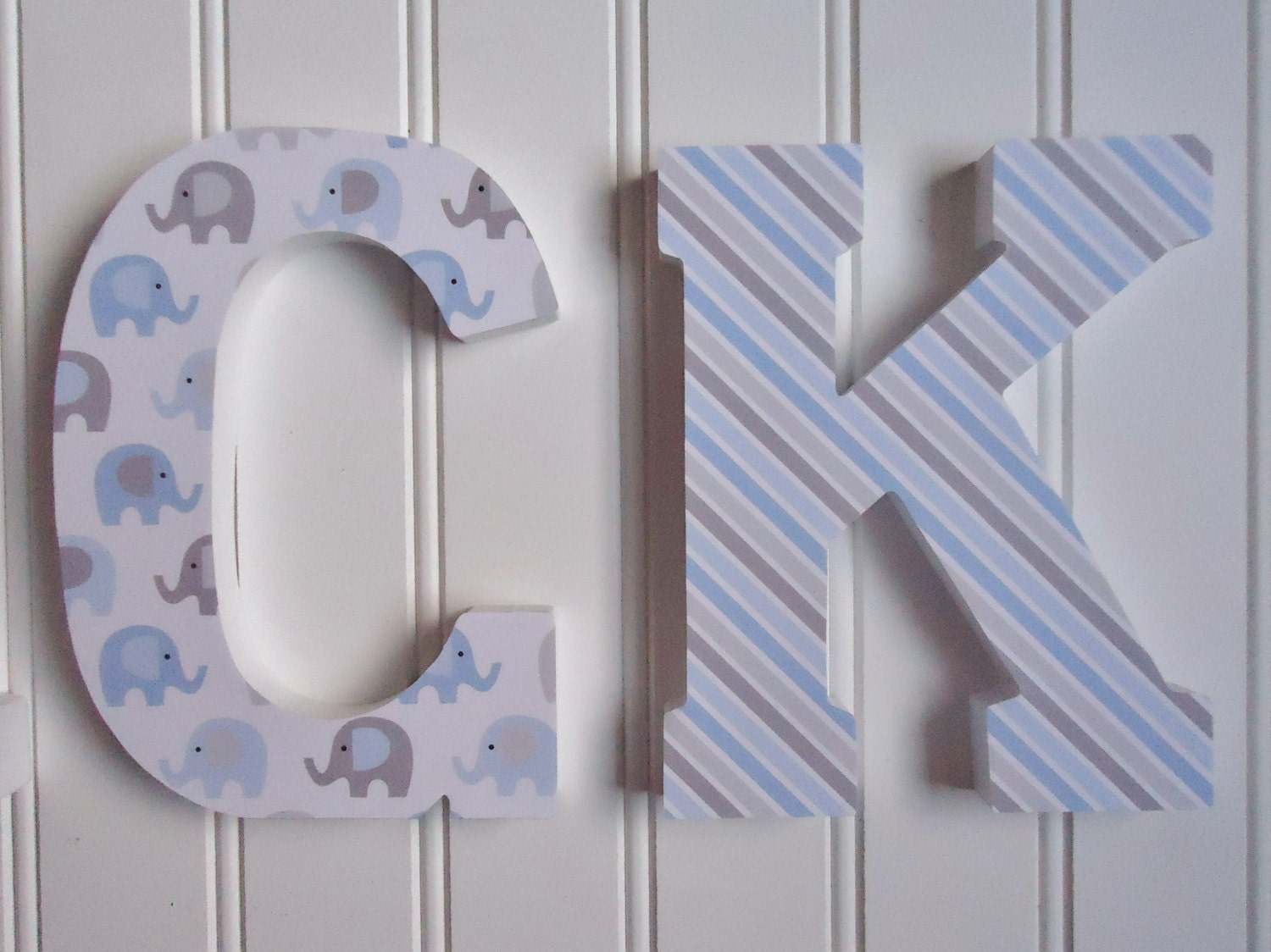 Wand Buchstaben Kinderzimmer Wanddekoration Holzbuchstaben