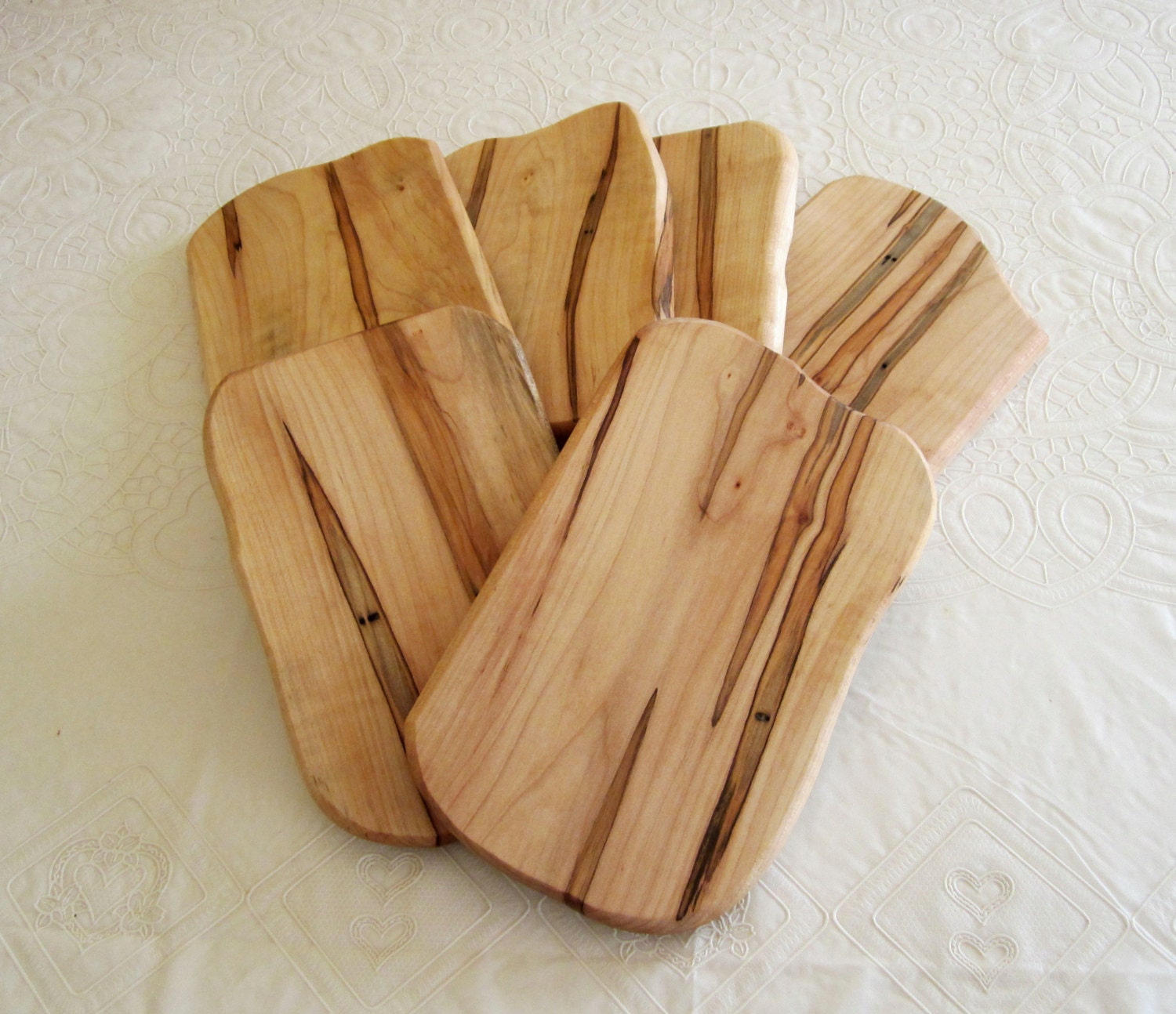 Small Shaped Cheese Cutting Boards made by SpecialtyWoodDesigns