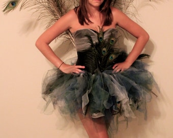 Peacock costume | Etsy