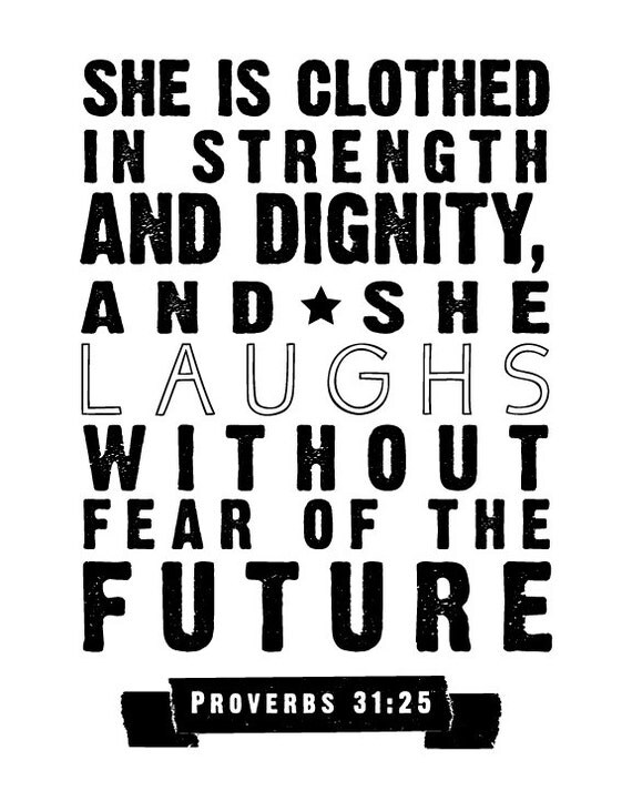 Items similar to Proverbs 31 Custom Black and White 8x10 Printable Wall