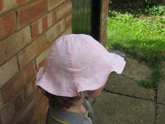 Summer Sunhat Fluted Sun Hat Toddler's by LookingGlassDesigns1