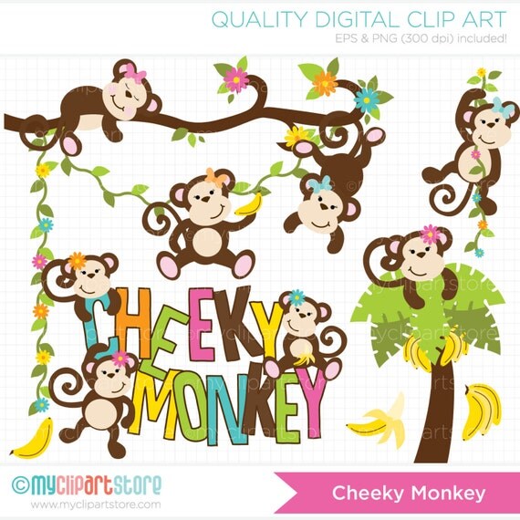 clip art cheeky monkey - photo #7
