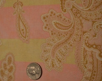 South Sea Imports fabric Beige Flowers by Robyn Pandolph