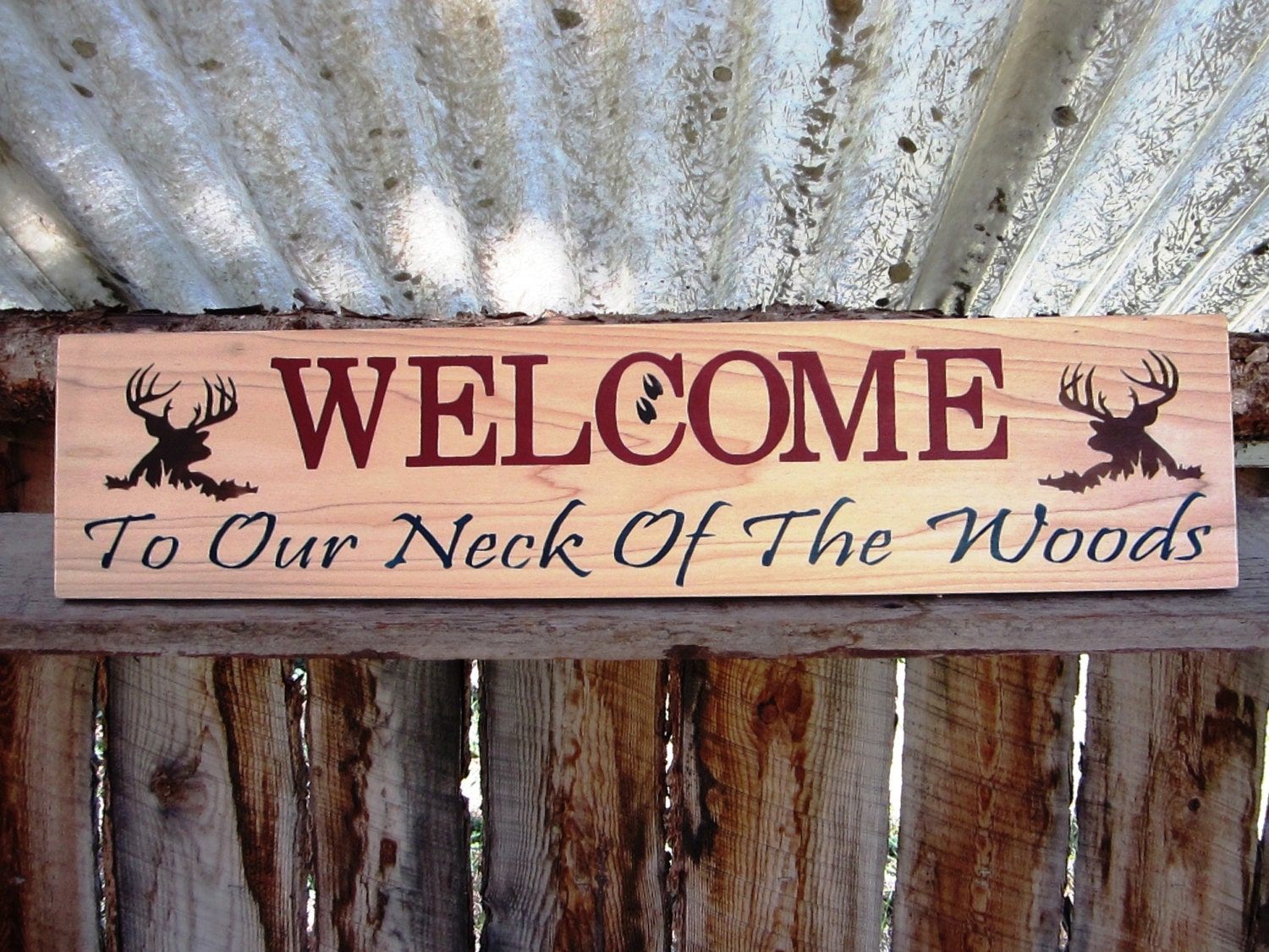 Welcome Sign Welcome To Our Neck Of The Woods Sign Montana