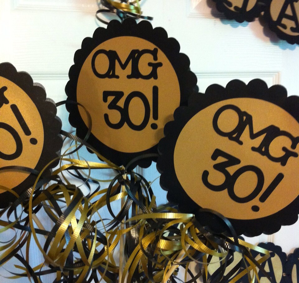 30th Birthday Decorations