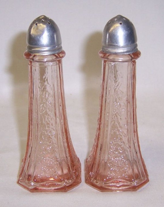 Hocking Depression Glass Pink MAYFAIR OPEN ROSE 4 1/2 Inch