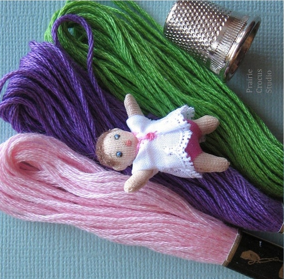 tiny cloth dolls