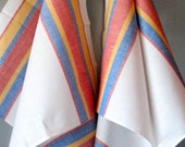 Linen Cotton Dish Towels - Tea Towels set of 2