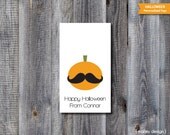 Mustache Halloween Tags Printable Personalized Treat Bag Labels Party Favors Stickers Il_170x135