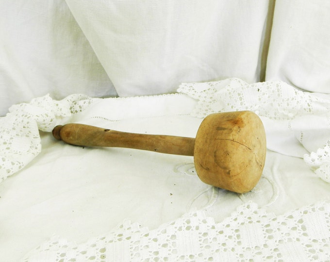 Antique Rustic French Wooden Treen Vegetable Masher, French Country Cottage Decor, Wooden Primitive Kitchenware, Rustic Kitchenalia Antique Rustic French Wooden Treen Vegetable Masher, French Country Cottage Decor, Wooden Primitive Kitchenware, Rustic Kitchenalia