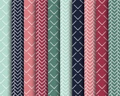 60% OFF SALE Winter Papers Modern Papers Fall Finds Winter Digital Backgrounds Scrapbook Red, Green Paper Supplies Il_170x135