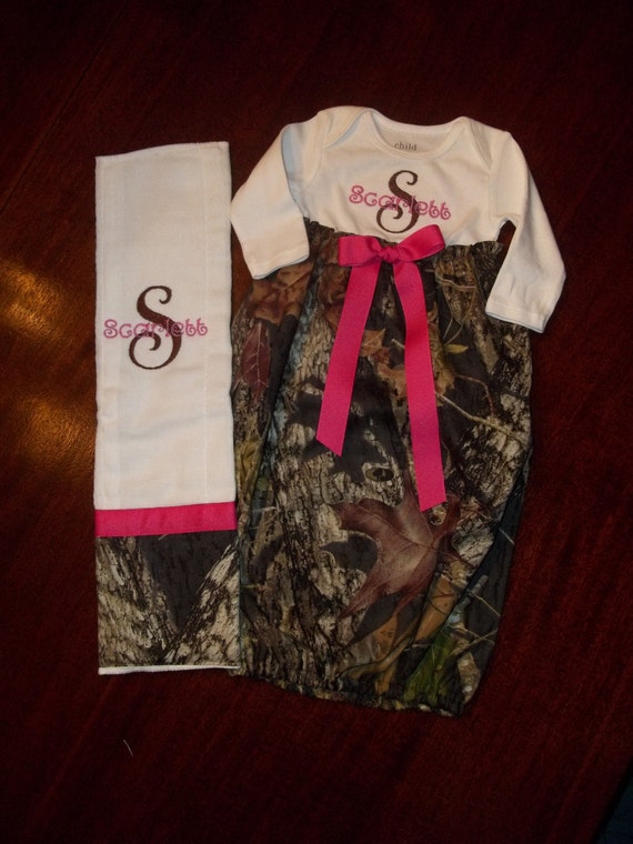 Camo Baby Gown