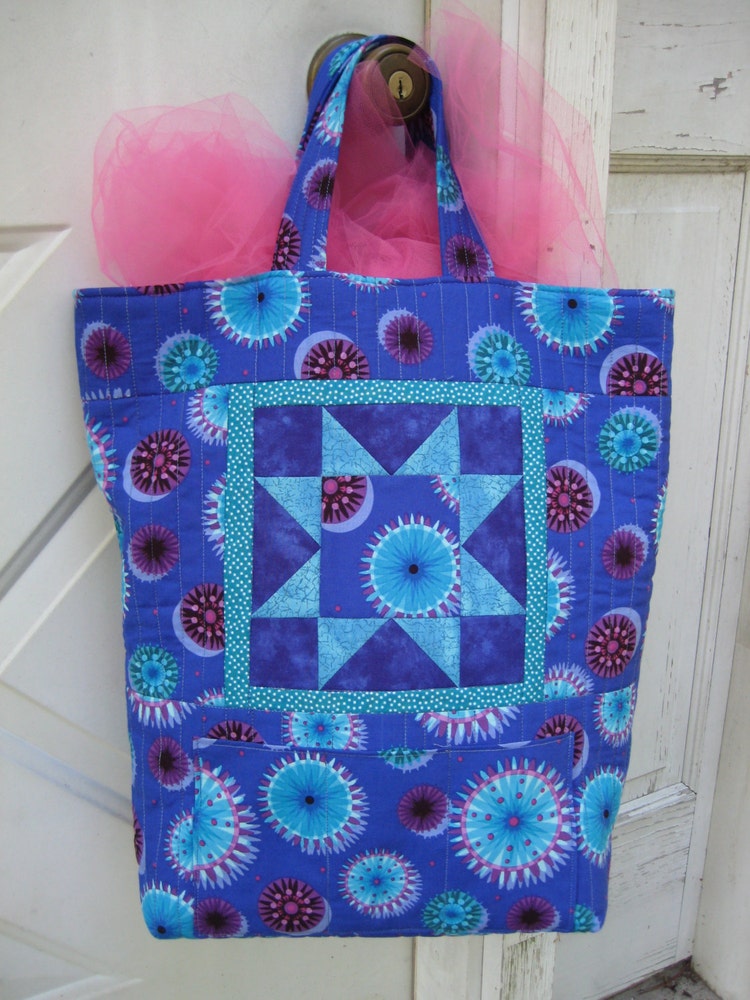 Knitting Organizer Tote PDF Quilting & Sewing by KindredQuilters