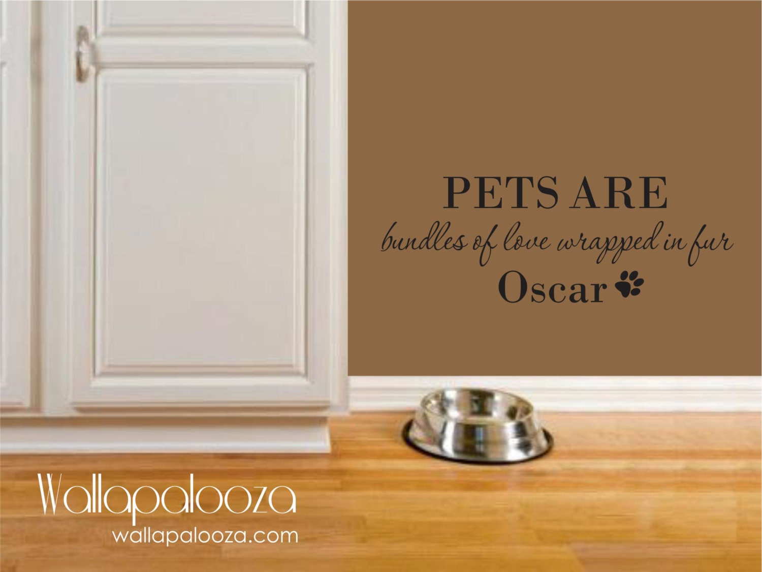 Pet Wall Decal Pet Wall Decor Pet Name wall decal Dog