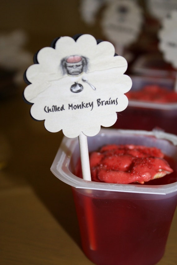 Indiana Jones Party label by SocialButterflies98 on Etsy