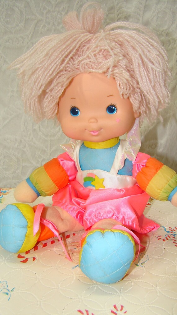 rainbow brite doll pink hair