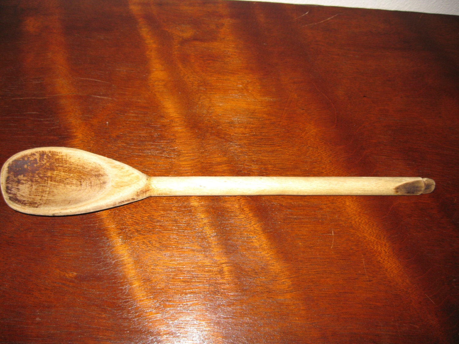 Vintage Wooden Spoon Mixing Spoon Kitchen Collectible Kitchen