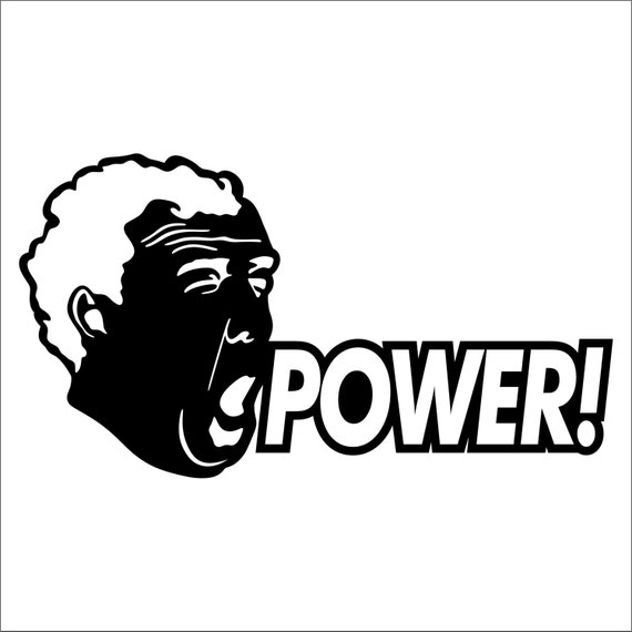 Power Jeremy Clarkson Sticker 2 pack