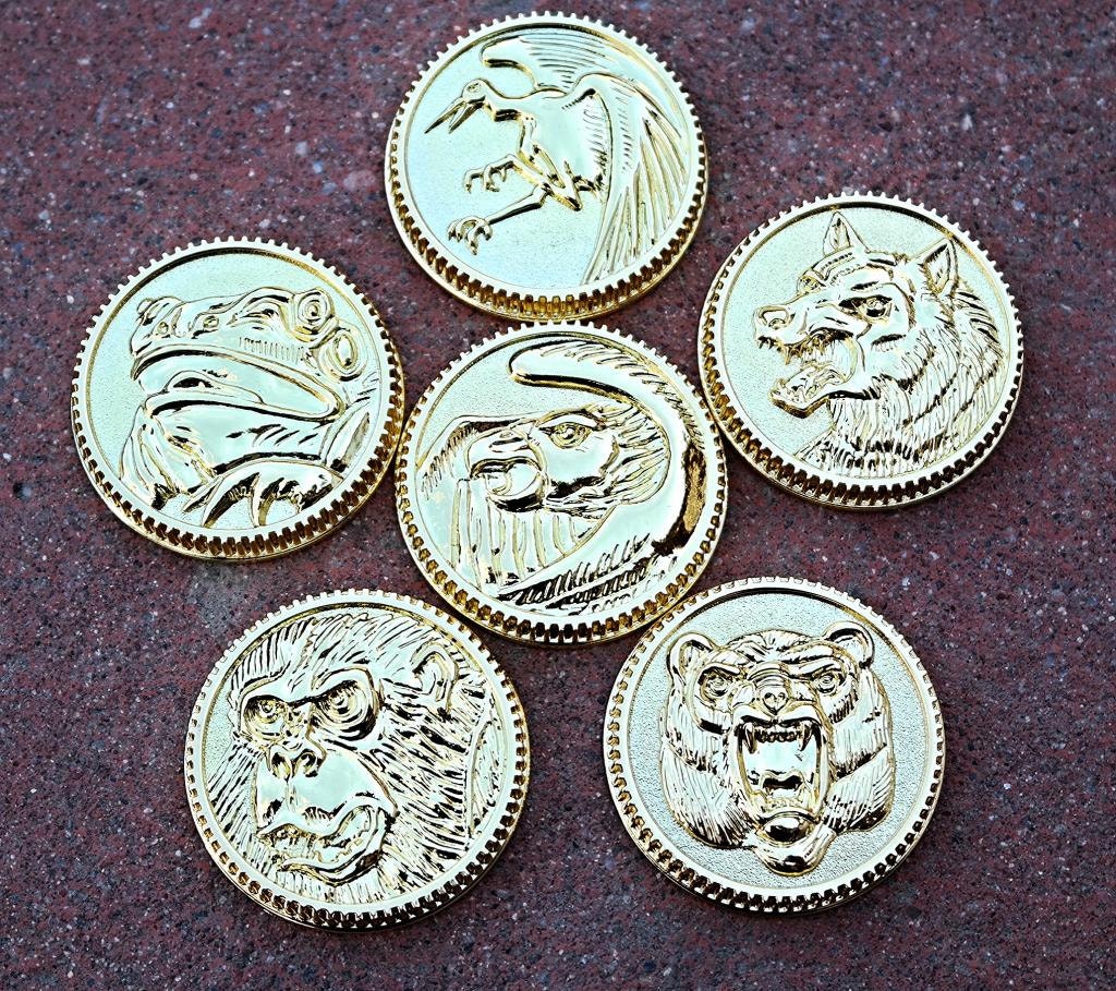 power ranger legacy coins