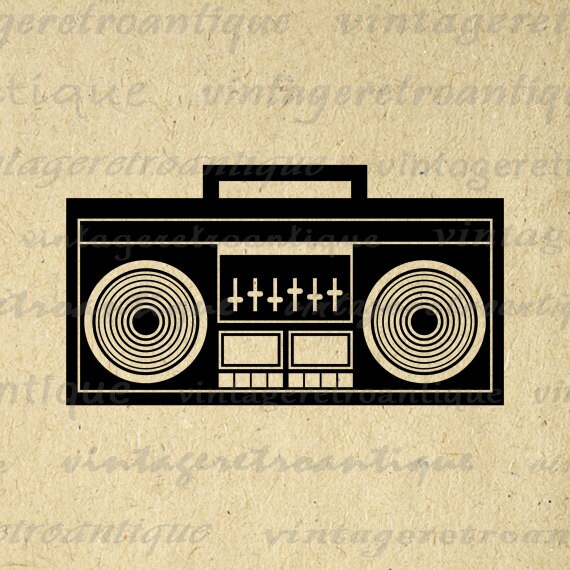 vintage radio clipart - photo #40