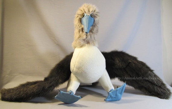 stuffed blue footed booby