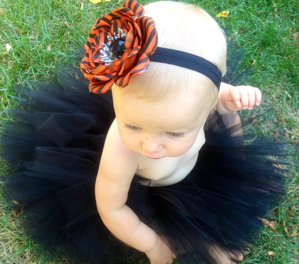 Halloween Tutu Set Black Halloween Tutu Newborn Halloween
