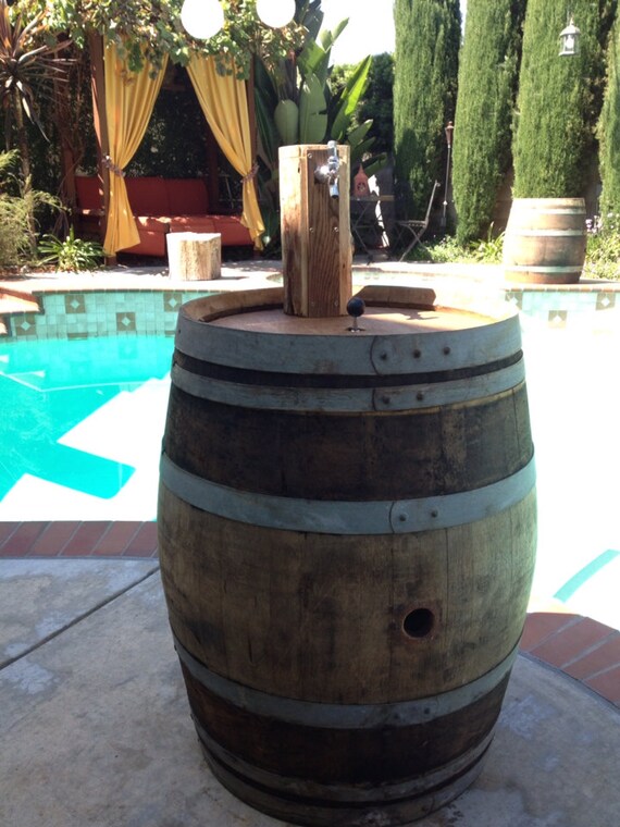 Wine Barrel Keg Beer Dispenser Beer Tap by WineBarrelFurniture