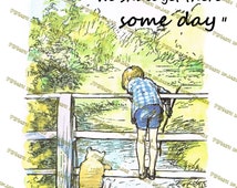 Pooh Quote Rivers Unique winnie pooh quote related items | Etsy