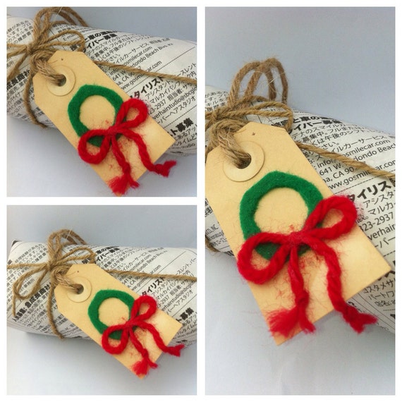 Christmas gift tag Classy Holiday assortment by SACHIandMARCco