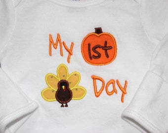 my first thanksgiving shirt