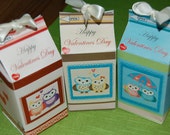 Cute Valentine / Love Owls Milk Carton Favor Boxes (personalized & diy - choose design) Il_170x135