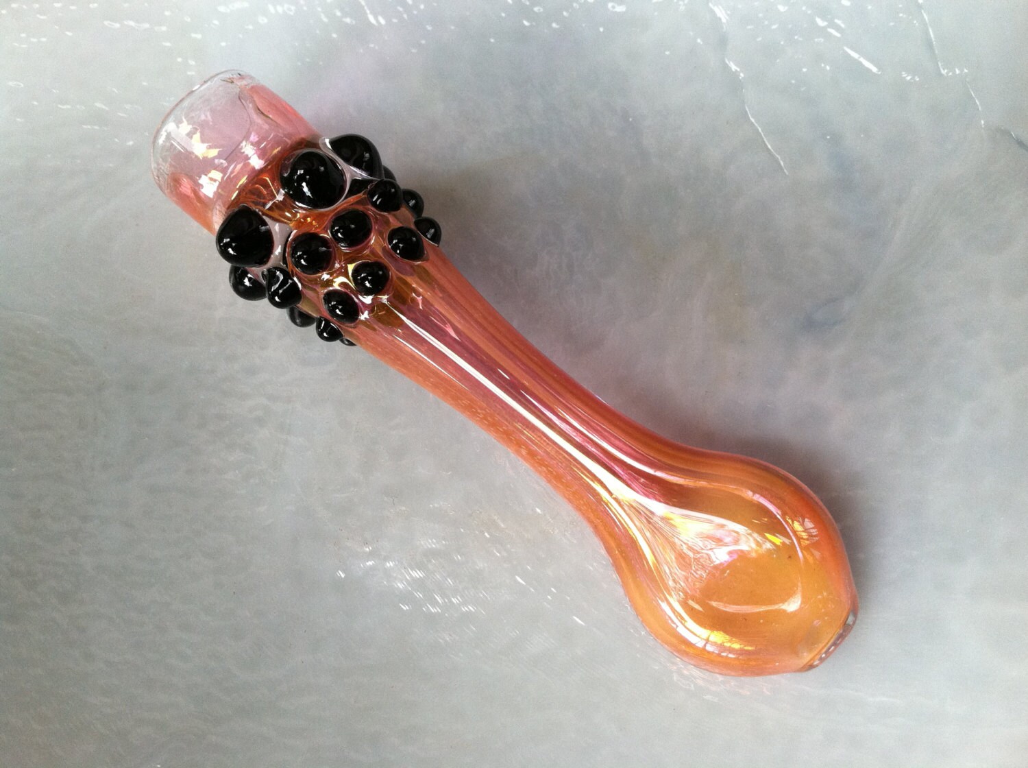 Glass Pipe Pink Glass Pipe Pipe Pink Pipe Black and Pink