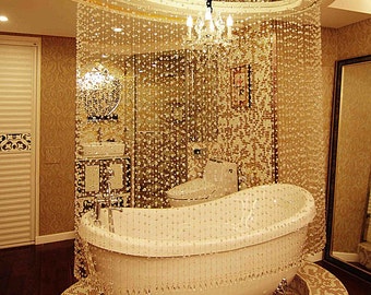 Crystal beads curtain for home decoration