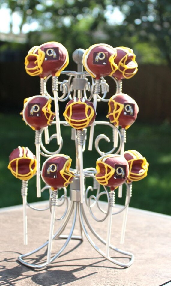 Football Helmet Cake Pops