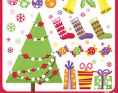 Christmas ClipArt Elements Cm001 Personal and Commercial Use, cards, invitations, scrapbooking and all paper crafts Il_170x135