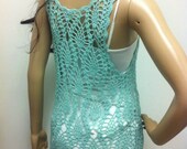 crochet beach shirt