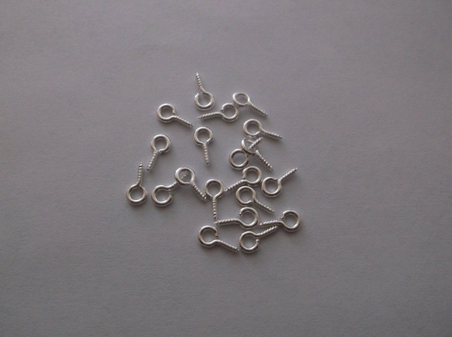 BULK: 300pc. Small Screw Eyes 10x5mm