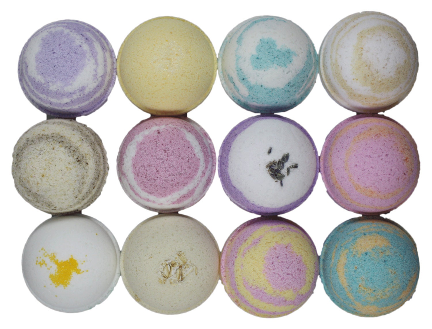 12 BUBBLE Bath Bombs You Choose Scents