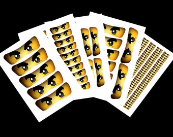 Black Ninja Eyes: INSTANT DOWNLOAD (High Resolution)