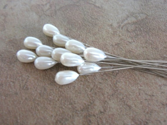 Plastic White Pearl Head Corsage Pins 2 3/4 Inch by TheKraftyPlace