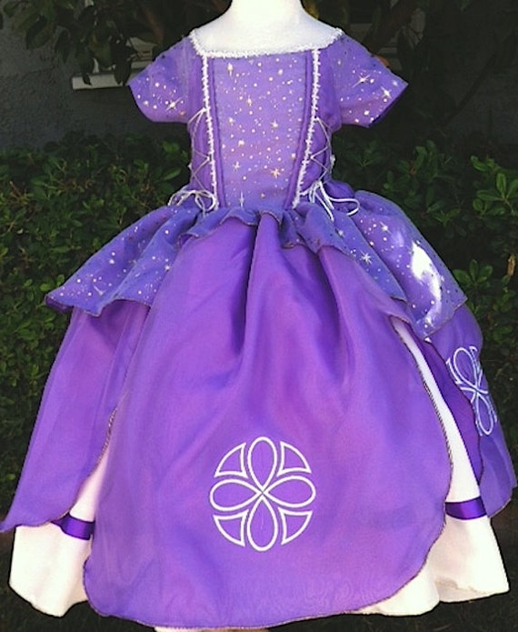 Sofia the First Princess dress by CNLChildrensApparel on Etsy