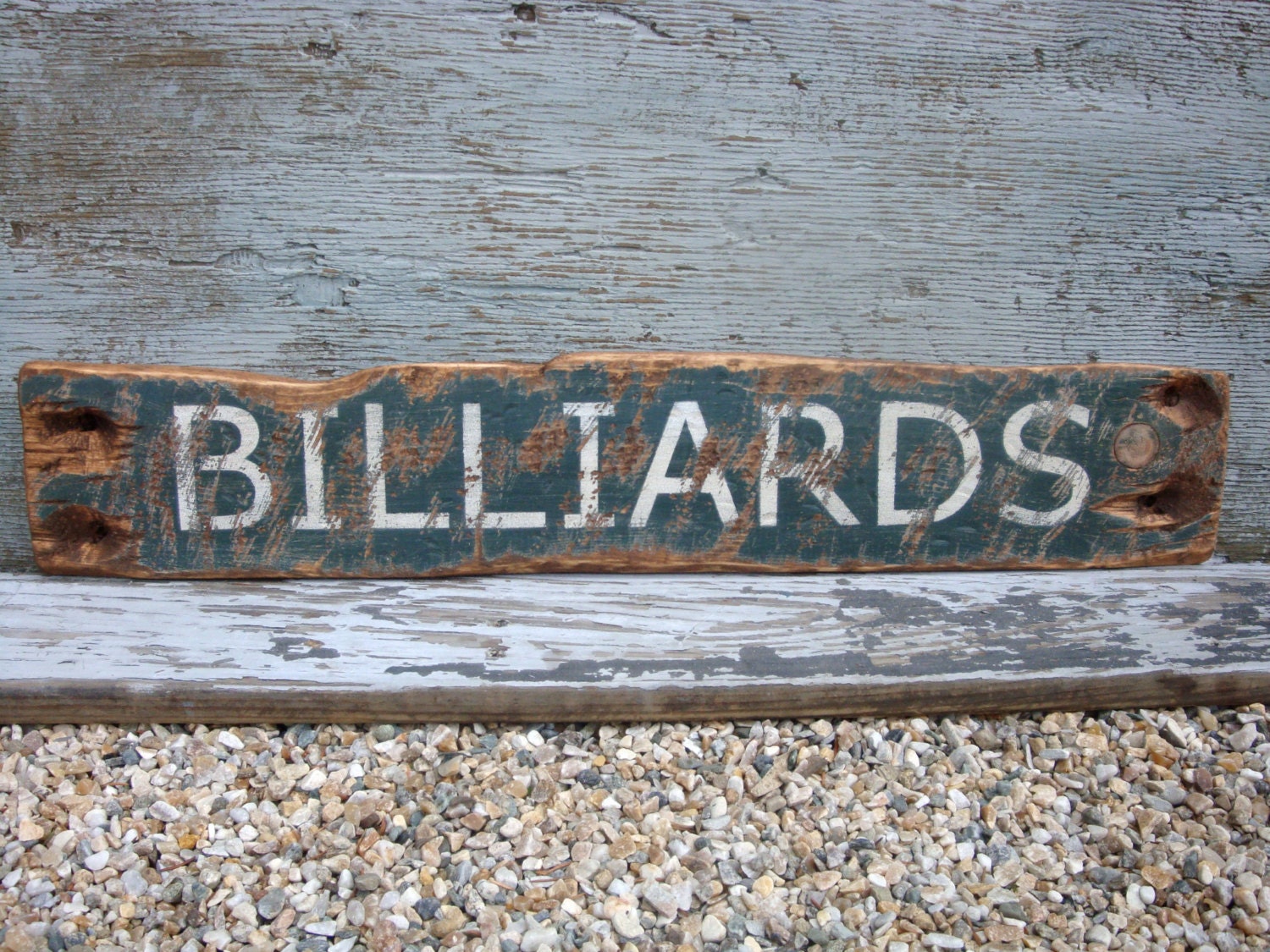 IN signs Billiards Hall pool   Wood  Rustic Pool Stock rustic Distressed STOCK In Sign