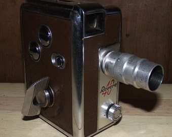Revere 8mm Movie Camera Vintage 1950s