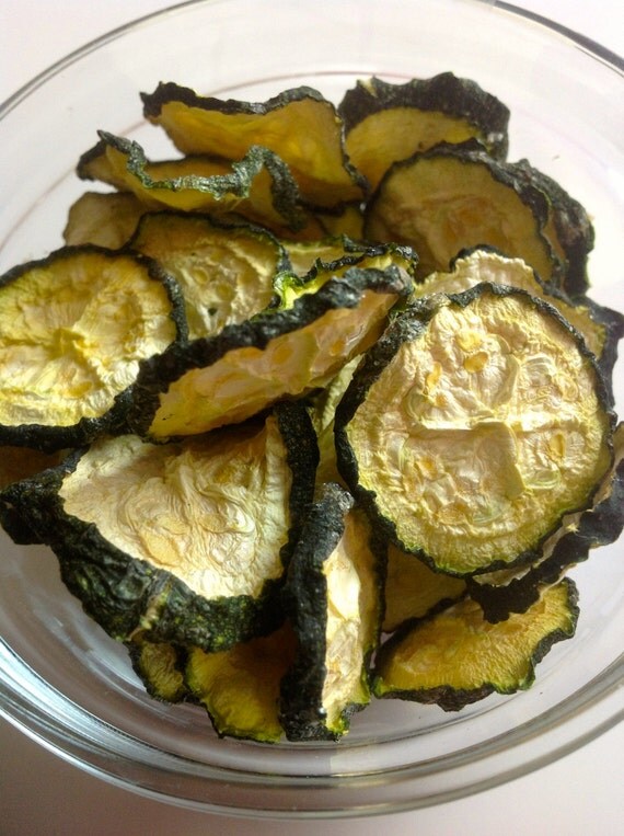 Organic Dried Zucchini Chips / Five Flavors / Gluten Free